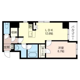 マストライフ中野坂上ANNEX【10階】の間取り