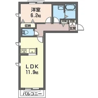 モマフォート【2階】の間取り