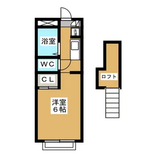 椿森レジデンス【1階】の間取り