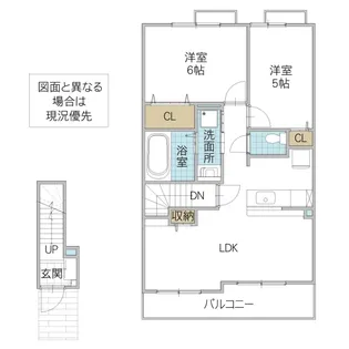 シャルマン若宮 S【2階】の間取り