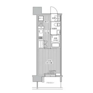 セントラーレ新城【5階】の間取り
