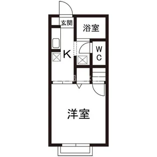 サンモールS&E A棟【1階】の間取り