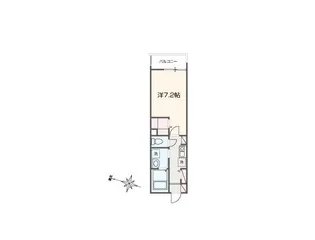 MELLAS新秋津II【2階】の間取り