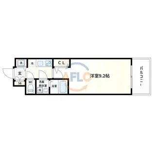 サムティ都島North【7階】の間取り