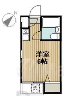 コーポ長谷川高円寺【2階】の間取り