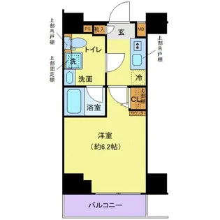 クレヴィスタ綾瀬【8階】の間取り