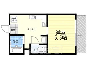 パインヒルハイムC【1階】の間取り