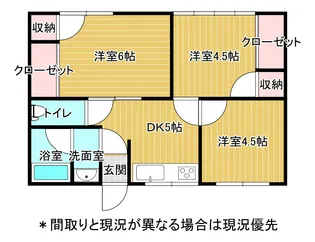 前川アパート【1階】の間取り
