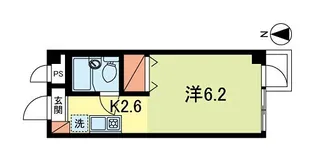 アヌムサンブイ【2階】の間取り