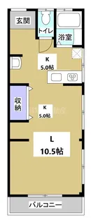小林アパート(住宅)【2階】の間取り