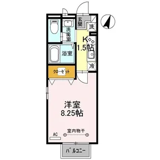 グランモア I【1階】の間取り