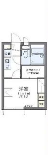 レオパレスセルーナ【1階】の間取り