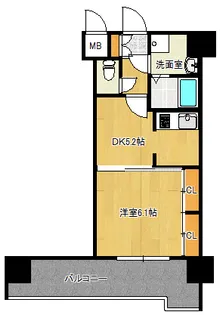F・PARC大濠公園【2階】の間取り