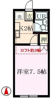 ファーストコート関原【2階】の間取り