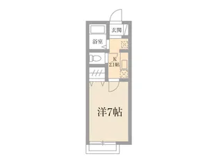 つかさガーデン【1階】の間取り