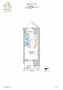 TOMORE品川中延【3階】の間取り