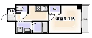 アーバンパーク住之江公園I【10階】の間取り