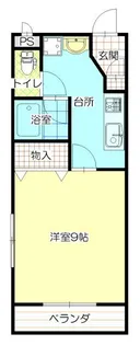 ブランシェ内藤【1階】の間取り