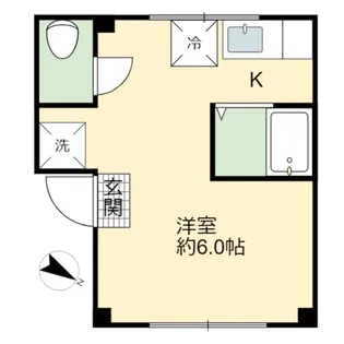 アオヤギビル【2階】の間取り