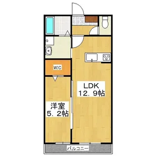 Carino court【2階】の間取り
