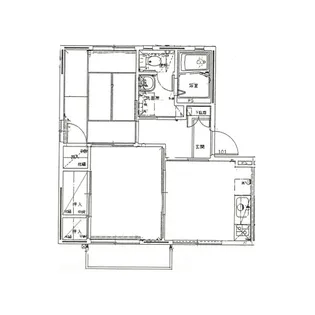 メゾンTY B【1階】の間取り