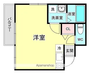 リヴェールつばさ【2階】の間取り