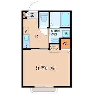 g-square出花【2階】の間取り