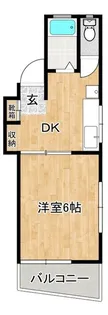 バンブー山十【3階】の間取り
