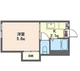 中野三養ハイツ【2階】の間取り
