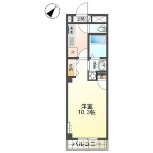 プロムナード石津【2階】の間取り