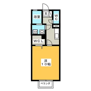 セントイースト【2階】の間取り