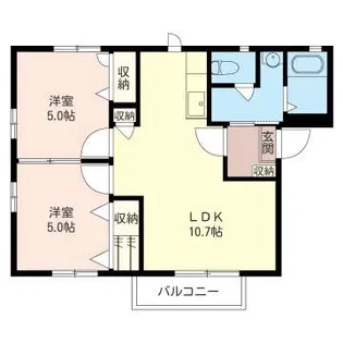 ライカY【2階】の間取り
