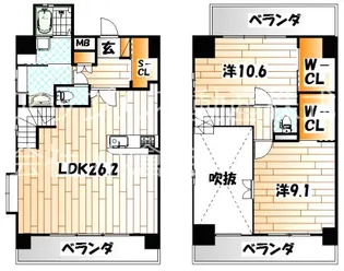 Bay Side Asanoの間取り
