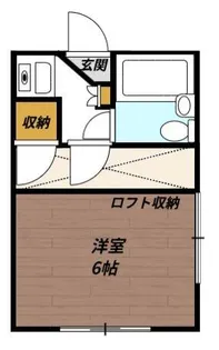 トミーパレス【1階】の間取り