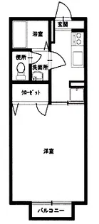 DIブキット・フジD棟【2階】の間取り