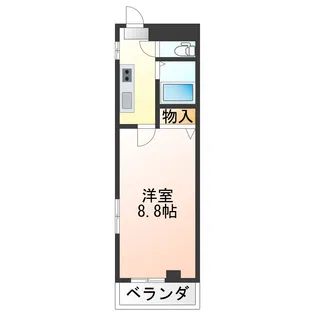 プロシード十日町【3階】の間取り