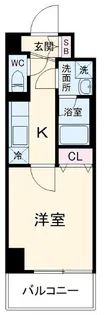 LASANTE柏【5階】の間取り