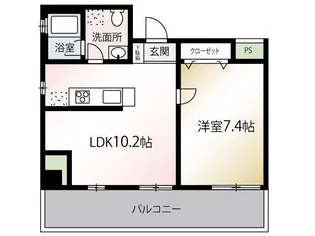 西神奈川アーバンビル【9階】の間取り