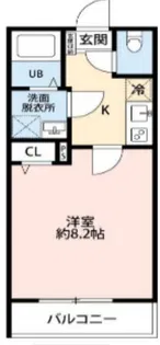 STONE RIVER 西所沢B【3階】の間取り