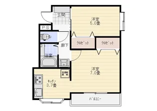 AquaLee’s(アクアリーズ)【1階】の間取り