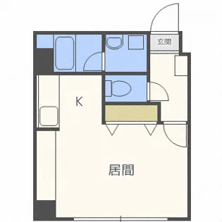 トミイビルNo.16【6階】の間取り
