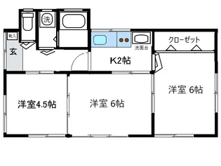 茨城県日立市相田町3【一戸建】の間取り