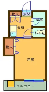 ハイムケイ【1階】の間取り