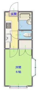 レイクサイドヒルズ【1階】の間取り