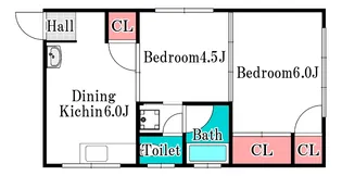 カーサフィオーレ大供【3階】の間取り