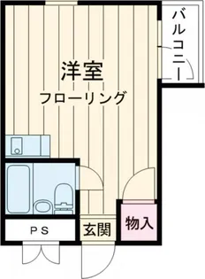 ラフォーレ中野【2階】の間取り