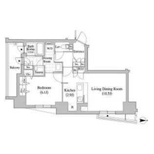 Fリミテッド北広島【5階】の間取り