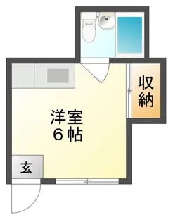 岡山県岡山市北区宿【アパート】の間取り