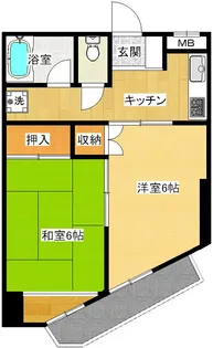 双秀ビル【5階】の間取り