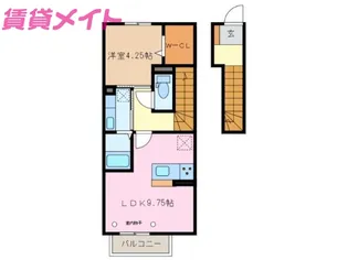 メゾン・ド・玲【2階】の間取り